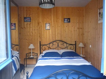 Gîte La Petite Carte - Chambre avec TV_7 Marie-Madeleine Leroy