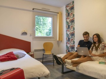 Auberge - Ethic Etapes du Lac de Maine - Chambre twin_2 Nicolas Plessis