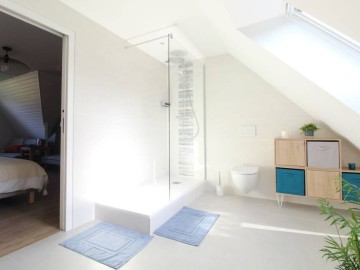 Chambre d'hôtes Au chant des oiseaux - La salle de bain_2 Gîte de France