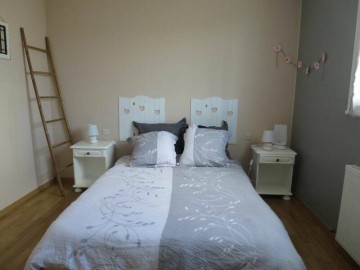 Chambre 1-gite-la-mélinière-Chemillé-en-anjou © La Mélinière