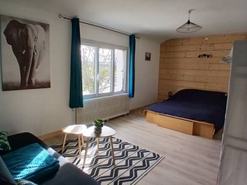 chambre bleue gite de l' etrie