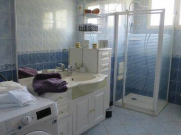 Salle de bain-gite-la-mélinière-Chemillé-en-anjou © La Mélinière