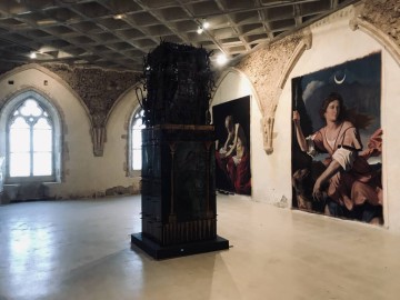 Centre d'Art Plastique et Contemporain : salle des gardes © Prieuré de Vivoin
