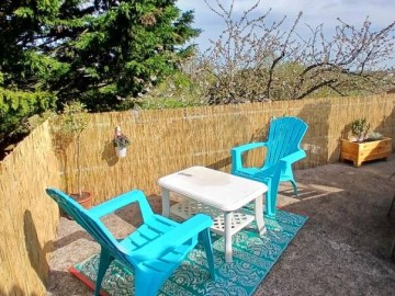 terrasse 4 gite de l' etrie